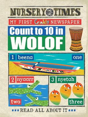 Count to 10 in WOLOF: My Frist Crinkly Newspaper