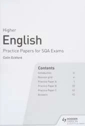 Higher English: Practice Papers for SQA Exams