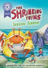 Reading Champion: Graphics: The Shrinking Twins: Seaside Terror: Book band Purple 8