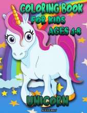 Unicorn Coloring Book for Kids Ages 4-8
