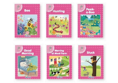 Jolly Phonics Pink Readers Inky Mouse & Friends: in Precursive Letters (British English Edition)