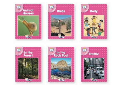 Jolly Phonics Pink Readers Nonfiction: in Precursive Letters (British English Edition)