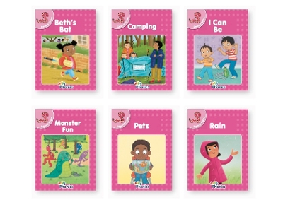 Jolly Phonics Pink Readers General Fiction: in Precursive Letters (British English Edition)
