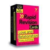 York Notes RAPID AQA GCSE (Revision Cards) Love and Relationships Poetry Anthology - for 2026, 2027 exams