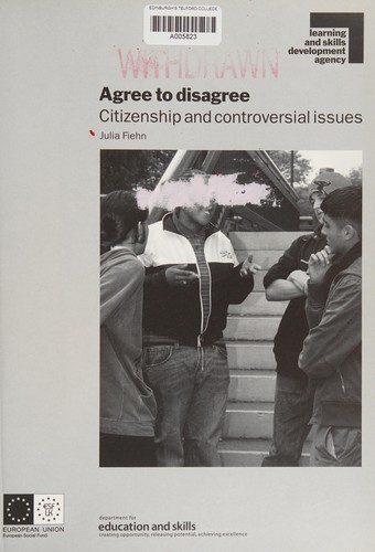 Agree to Disagree: Citizenship and Controversial Issues