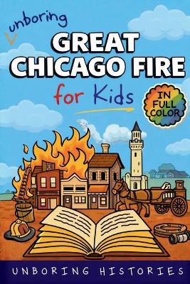Unboring Great Chicago Fire for Kids: Funny, Interesting, Concise Guide to the Fire, Chaos, Heroes, and Wild True Story of the Disaster That Changed Chicago Forever