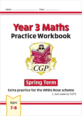 New CGP KS2 Maths Workbook - Year 3 Spring Term (extra practice for the White Rose scheme)