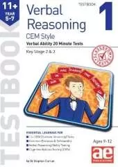 11+ Verbal Reasoning Year 5-7 CEM Style Testbook 1: Verbal Ability 20 Minute Tests