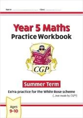 New CGP KS2 Maths Workbook - Year 5 Summer Term (extra practice for the White Rose scheme)