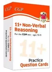 11+ CEM Non-Verbal Reasoning Revision Question Cards - Ages 10-11