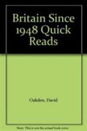 Britain Since 1948 Quick Reads