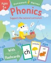 Homework Heroes: Phonics: With Press-Out Flashcards