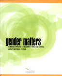Gender Matters: A Manual on Addressing Gender-based Violence Affecting Young People