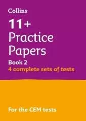 11+ Verbal Reasoning, Non-Verbal Reasoning, English & Maths Practice Papers Book 2 (Bumper Book with 4 sets of tests): For the 2026 Cem Tests