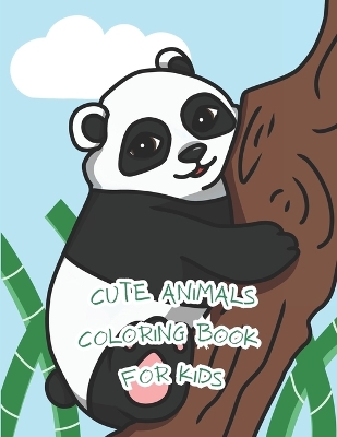 Cute Animals Coloring Book For Kids