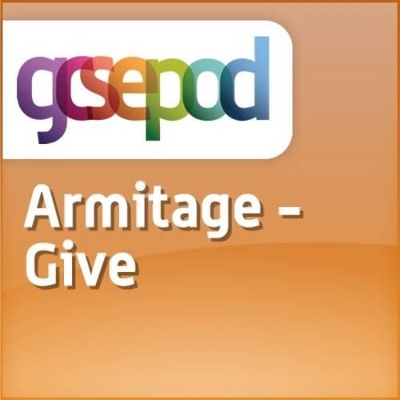 Contemporary Poems: Give by Simon Armitage