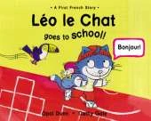 Leo Le Chat Goes to School (Dual Language French/English)