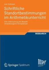 Schriftliche Standortbestimmungen Im Arithmetikunterricht: Eine Untersuchung Am Beispiel Inhaltsbezogener Kompetenzen