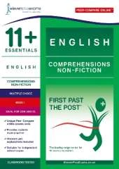 11+ Essentials English Comprehensions: Non Fiction Book 1