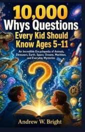 10,000 Whys Questions Every Kid Should Know Ages 5-11: An Incredible Encyclopedia of Animals, Dinosaurs, Earth, Space, Oceans, Machines, and Everyday Mysteries.