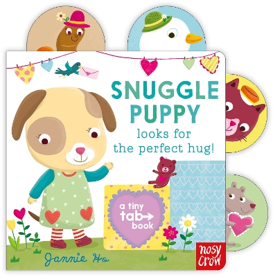 Tiny Tabs: Snuggle Puppy looks for the perfect hug