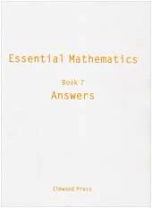 Essential Mathematics Book 7 Answers