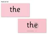 Read Write Inc. Phonics: Red Word Cards Pack of 10