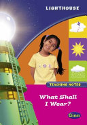 Lighthouse; Recption PinK: What to Wear: Teachers' notes