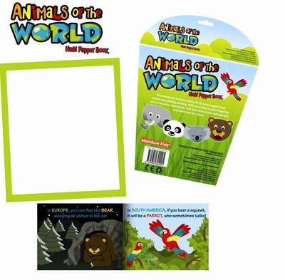 Animals of the World Hand Puppet Book