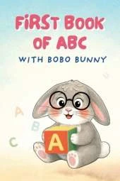 First Book of ABC with Bobo Bunny: Cute Early Learning for Babies & Preschoolers Ages 0-3 Years