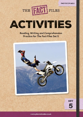 Phonic Books The Fact Files 5 Activities: Alternative Spellings, and Latin Suffixes