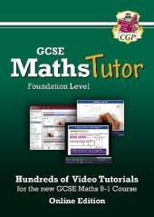 MathsTutor: GCSE Maths Online Video Tutorials - Foundation (Gift Card): for the 2025 and 2026 exams