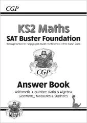 KS2 Maths SAT Buster Foundation: Answer Book (for the 2027 tests)