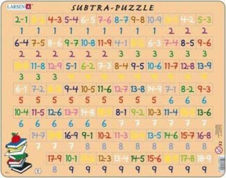 Pos Addysgol Tynnu: Educational Puzzle Subtract