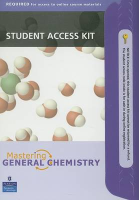 Stand-alone Student Access Kit for MasteringGeneralChemistry
