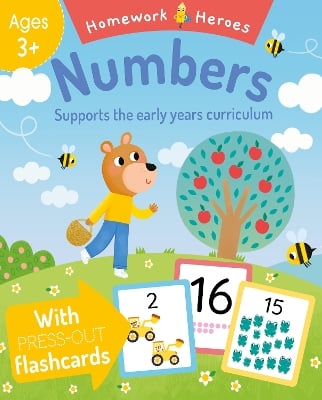 Homework Heroes: Numbers: With Press-Out Flashcards