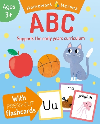 Homework Heroes: ABC: With Press-Out Flashcards