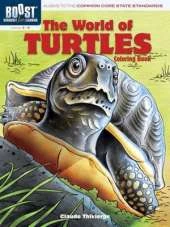 BOOST The World of Turtles Coloring Book