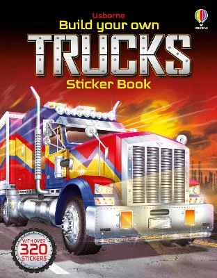 Build Your Own Trucks Sticker Book