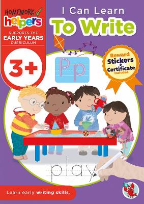 Home Learning: 3+ I Can Learn To Write
