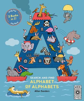 Search & Find Alphabet of Alphabets and Number of Numbers: Look & Find Games and Activities for Children
