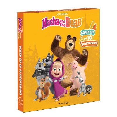 Masha and The Bear Story Books Boxed Set