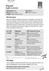 BC Red (KS2) B/5B William Shakespeare's King Lear Guided Reading Card