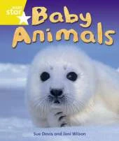 Rigby Star Guided Quest Year 1/P2 Yellow Level: Baby Animals 6 Pack Framework Edition