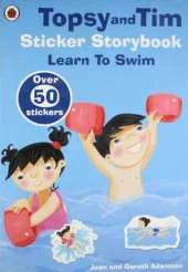 Topsy and Tim Sticker Storybook: Learn to Swim