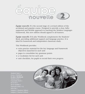 Équipe nouvelle: 2: En Plus Workbook