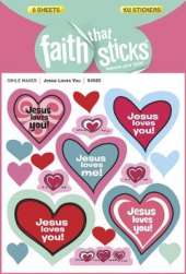 Jesus Loves You - Faith That Sticks Stickers