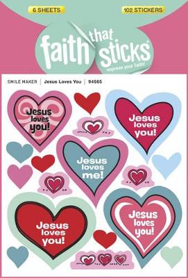 Jesus Loves You - Faith That Sticks Stickers