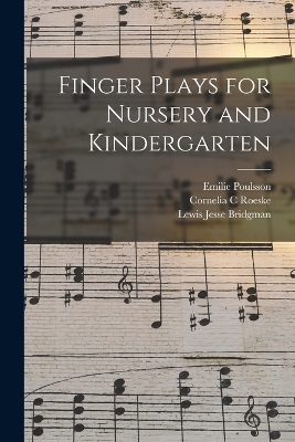 Finger Plays for Nursery and Kindergarten