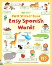 First Sticker Book Easy Spanish Words